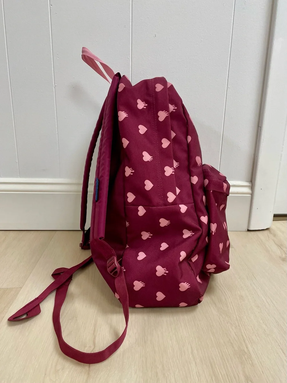 NEW Jansport | Superbreak Backpack Russet Red Melting Hearts